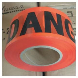 Anchor Economy Barrier Tape, 3 in x 1000 ft, Red, Danger