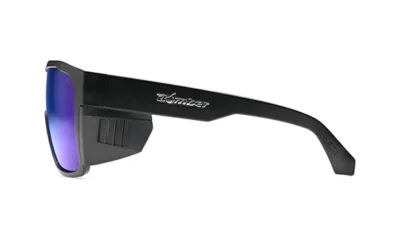 Bomber Fuzz Bomb Safety Glasses - Blue Mirror Lens, FZ103BM, Bomber FZ103BM
