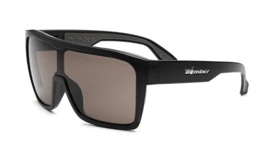 Bomber Fuzz Bomb Safety Glasses - Polarized Smoke Lens, FZ111, Bomber FZ111