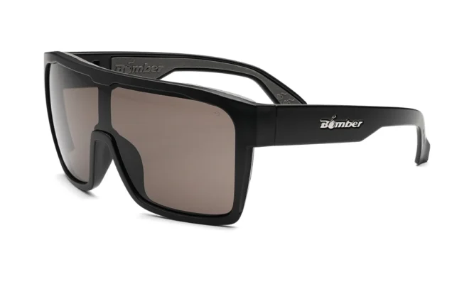 Bomber Fuzz Bomb Safety Glasses - Polarized Smoke Lens, FZ111, Bomber FZ111