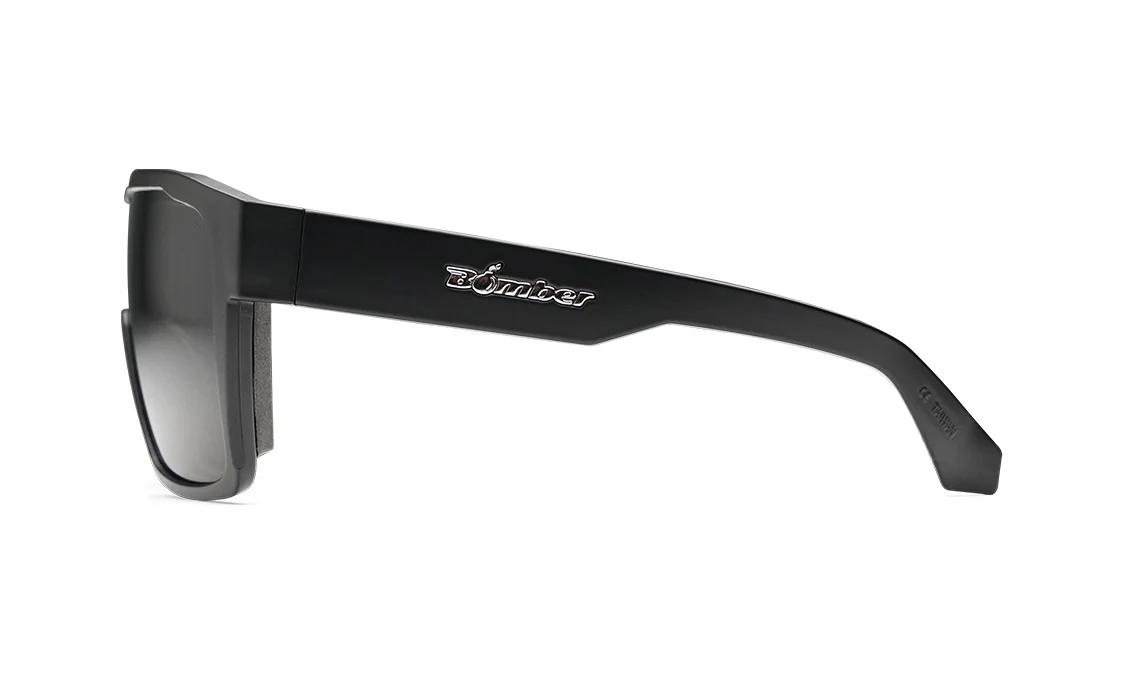 Bomber Fuzz Bomb Safety Glasses – Polarized Smoke Lens 5 Bomber Fuzz Bomb Safety Glasses - Polarized Smoke Lens, FZ111, Bomber FZ111