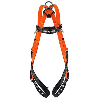 Honeywell Miller T4500/UAK Titan II Non-Stretch Harness, Back D-Ring, Univ (Lg/XL), Friction Shoulder/Mating Chest/Tongue Leg Buckles