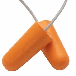 Jackson 67212 H10 Disposable Earplugs, Polyurethane Foam, Corded
