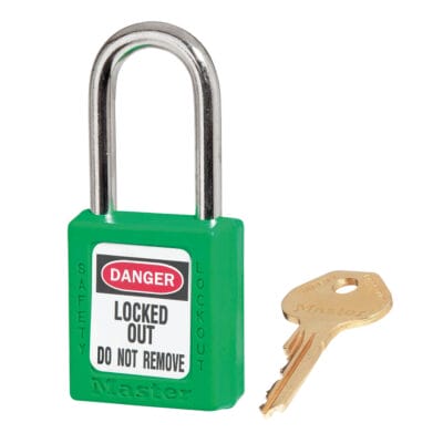 Master Lock 410 Zenex Thermoplastic Safety Lockout Padlock - Image 5