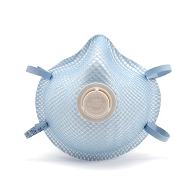 Moldex 2300 N95 2-Strap Particulate Respirator with Exhale Valve, Disposable, Half-Face