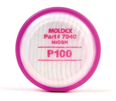 Moldex 7940, 7000 & 9000 Series Filter Disk, Oil and Non-oil Particulates, P100