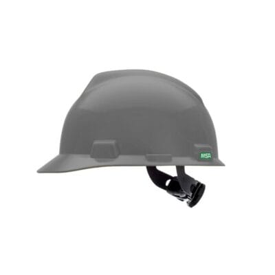 MSA V-Gard Slotted Hard Hat, Cap Style, Fas-Trac III Suspension - Image 10