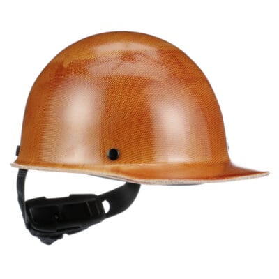 MSA 475395 Skullgard Hard Hat, Cap Style, Fas-Trac Ratchet, Natural Tan