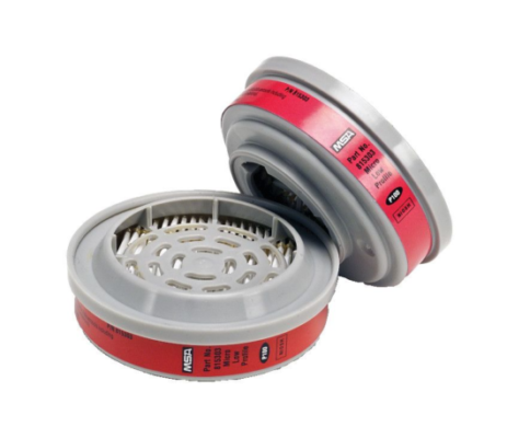MSA 815369 Advantage Respirator Cartridge, Low Profile, P100