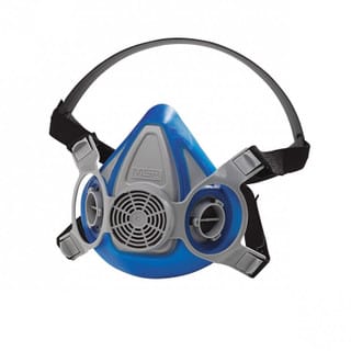 MSA Advantage 200 LS Half-Mask Respirator, Single Neckstrap